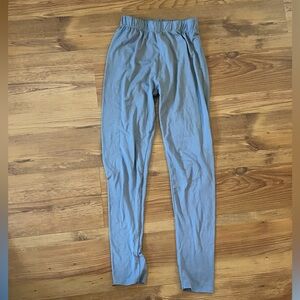 Grey Leggings with Soft Fabric